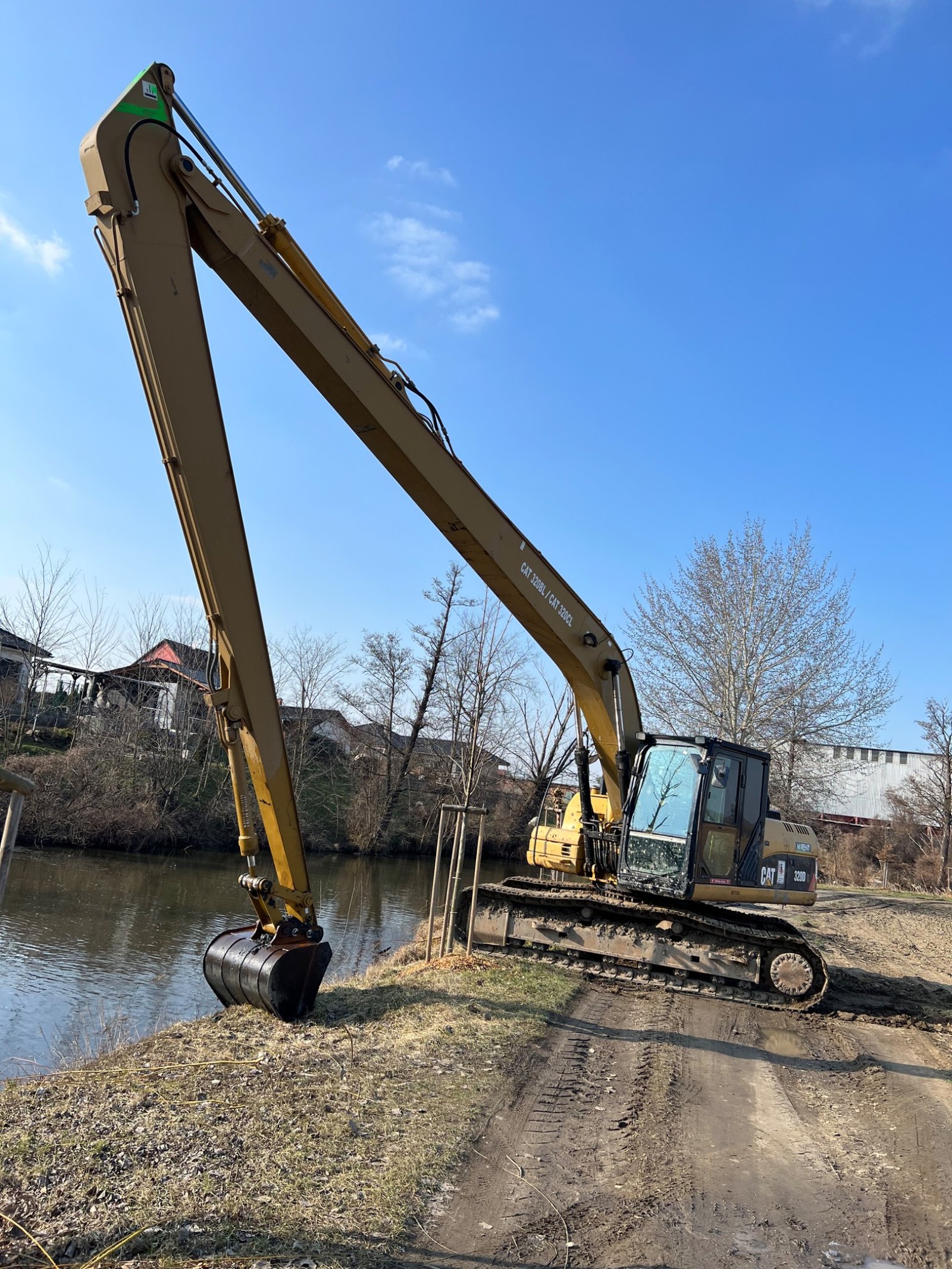 Práce na rybnících